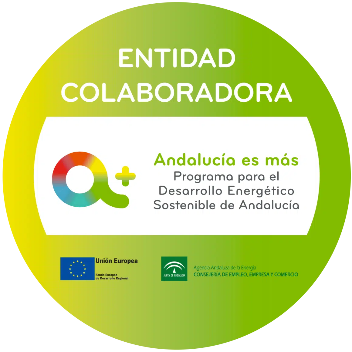 Sello Entidad Colaboradora certificada – Greenvoltio Granada